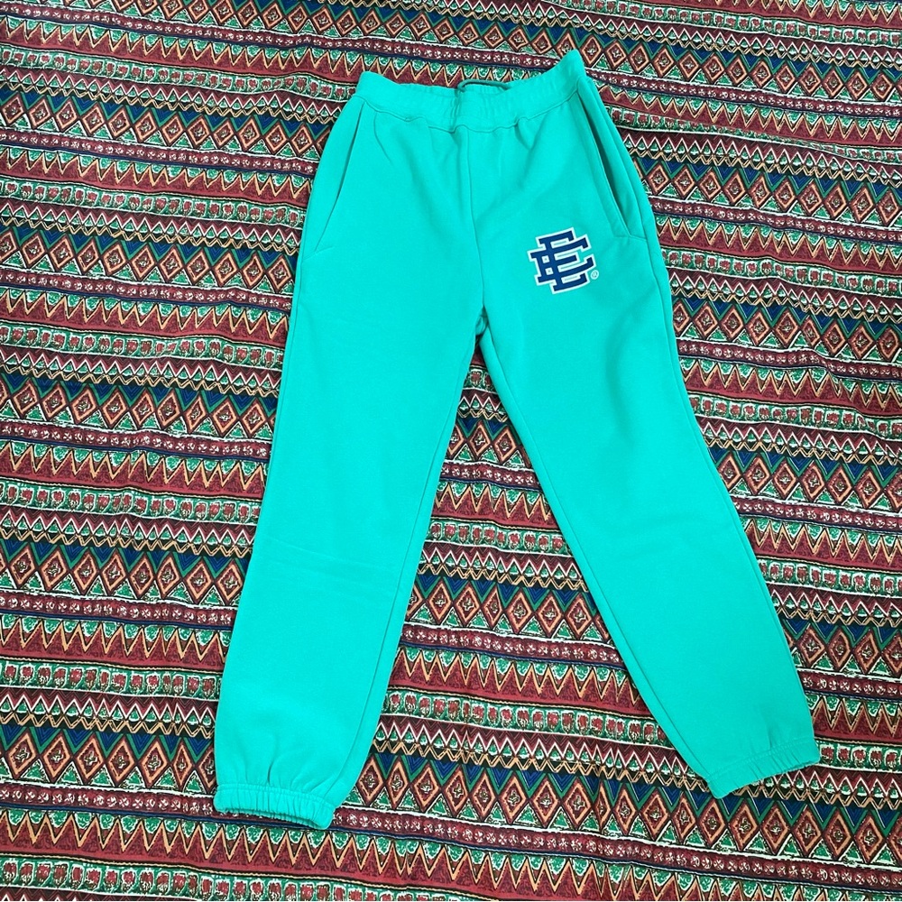 Eric Emanuel EE Teal Sweatshirt and Pants